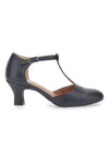 Scarpe da Ballo Nere con Tomaia Liscia e Tacco Basso MON DIEU MUSIQUE 12