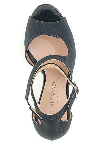 Scarpe da Ballo Nere con Cinturino THE FIRST DANCE 5514