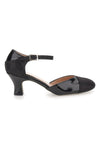 Scarpe da ballo nere con punta chiusa e cinturino The First Dance 6552