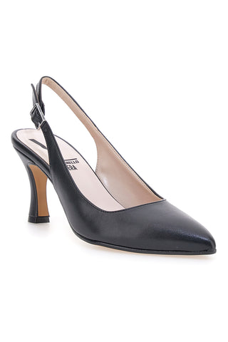 Schwarze Slingback-Pumps Made in Italy Pittarello 4371