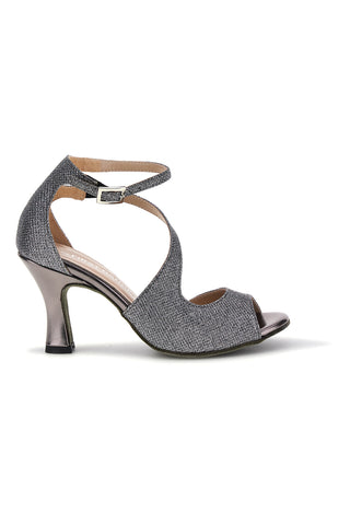 Sandali Canna di fucile glitter con tacco alto The First Dance 6514