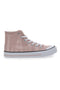 Hohe Everlast 2127-Sneaker aus rosa Canvas mit weißer Sohle