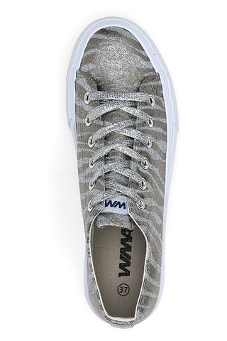 W Max 39 Sneakers Zebra silber