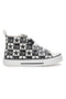 Hohe Canvas-Sneaker von Byblos 101 Weiß und Schwarz