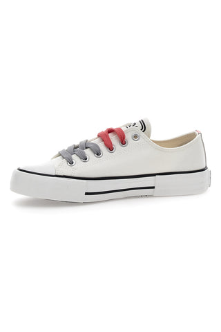 Niedrige Canvas-Sneaker von Byblos 100 White