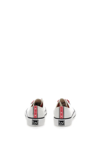 Niedrige Canvas-Sneaker von Byblos 100 White