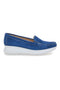 Klassischer blauer Mokassin Pittarello 8100