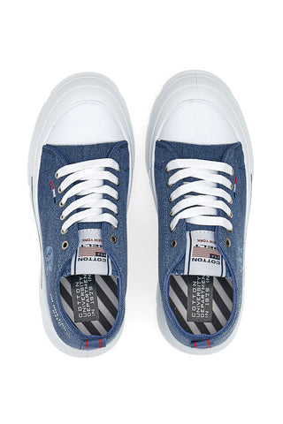 Sneakers in tela Cotton Belt Silk Jeans