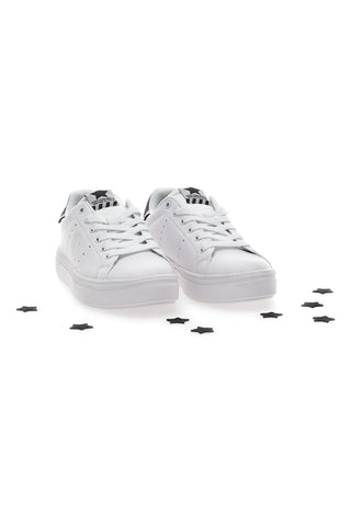 Sneakers Bianche Cotton Belt jaguar Animal Mirror
