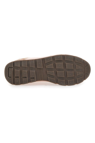 Rosafarbene Foggy-Sneaker mit Baumwollgürtel