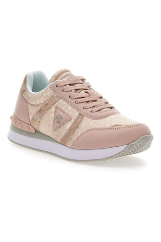 Sneakers Rosa COVERI WALK SATIN PU SUEDE