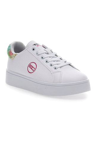 Sneakers Bianche Coveri Ulama Pailettes