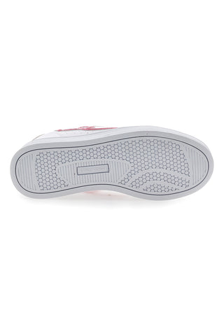 Sneakers Coveri Heart Lht Bianche e fuxia