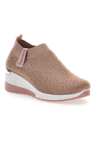 Socken Schuhe Rosa Coveri Socken Strass