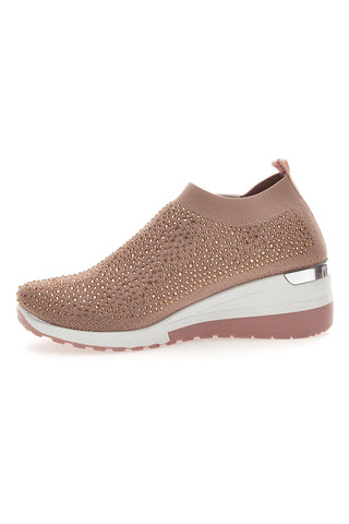 Socken Schuhe Rosa Coveri Socken Strass