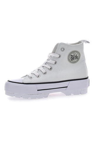 Sneakers flatform Rifle Cooper Cvs Mid Bianche