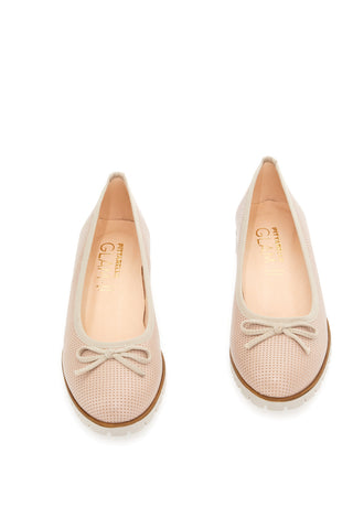Beige Ballerinas Pittarello Glam 6919