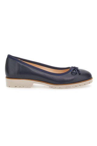 Blaue Pittarello Glam Ballerinas 6919