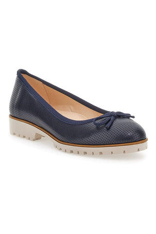 Blaue Pittarello Glam Ballerinas 6919
