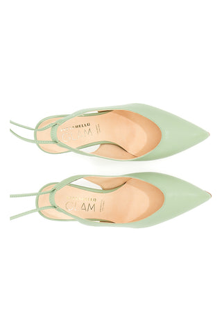 Pittarello Glam Schnürpumps 42147 Mintgrün