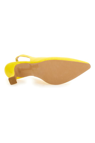 Décolleté Slingback Gialle Pittarello 453