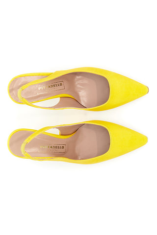 Décolleté Slingback Gialle Pittarello 453
