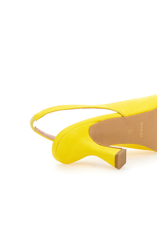 Décolleté Slingback Gialle Pittarello 453