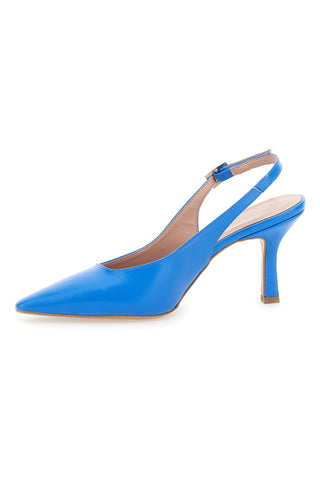 Slingback Pittarello 0018 Bluette mit mittlerem Absatz