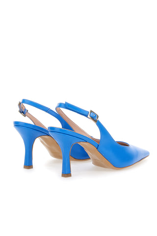 Slingback Pittarello 0018 Bluette mit mittlerem Absatz