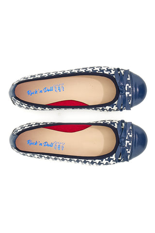 Ballerine Basse Blu Rock'n Doll 723