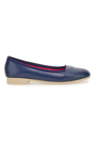 Niedrige blaue Rock'n Doll 20 Ballerinas