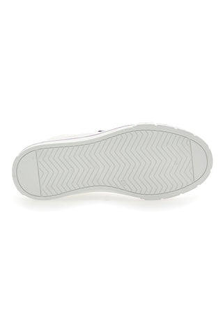 Niedrige Canvas-Sneaker Grazie 3582 Weiß