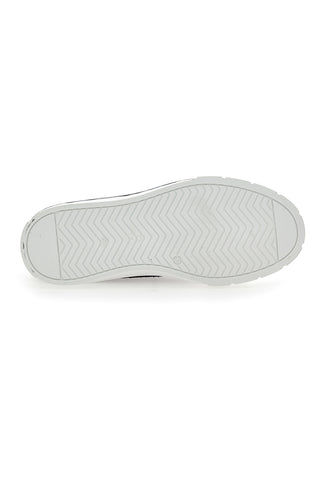 Grazie 3581 Schwarze perforierte Canvas-Sneaker