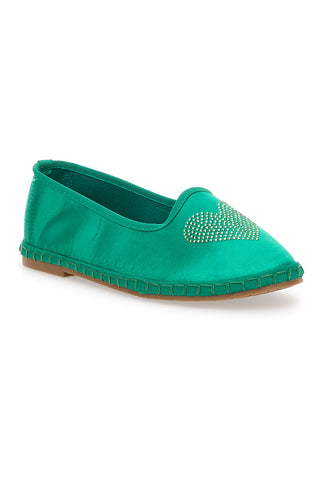 Friulane Verdi con strass Pushy Wamp 210862