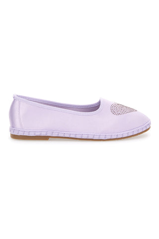 Lila Friulane mit Strasssteinen Pushy Wamp 210862