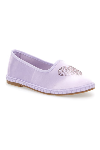 Lila Friulane mit Strasssteinen Pushy Wamp 210862