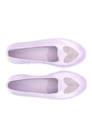 Lila Friulane mit Strasssteinen Pushy Wamp 210862