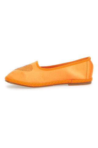Orange Friulane mit Strasssteinen Pushy Wamp 210862