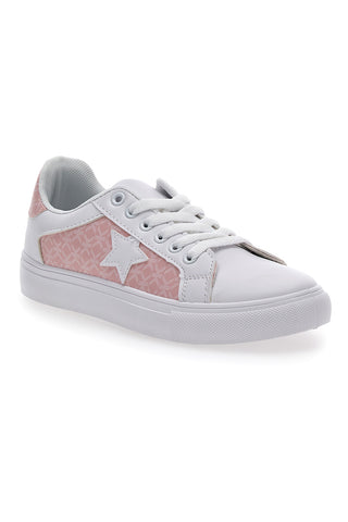 Prima Riga Sneakers 50821 Weiß und Rosa
