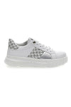 Prima Riga weiße Flatform-Sneaker 509161