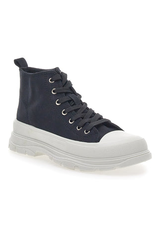 Rock'N Doll 587 Schwarze hohe Sneakers