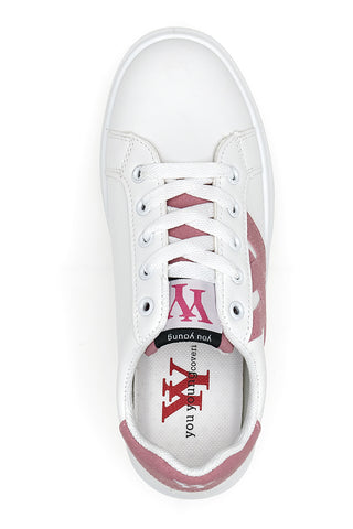 Sneakers Flatform Bianche Coveri 216900