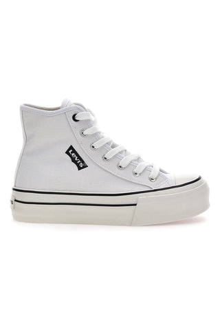 Sneakers con Flatform Bianche Levi's 021