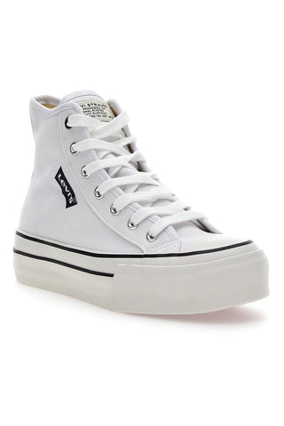 Sneakers con Flatform Bianche Levi's 021