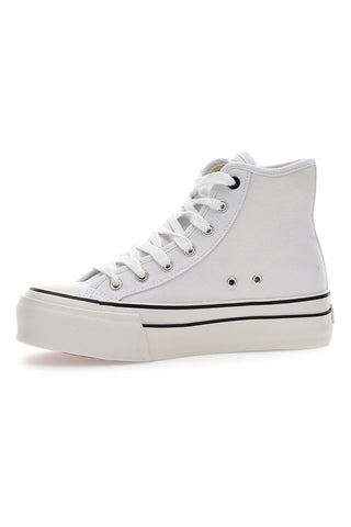 Sneakers con Flatform Bianche Levi's 021