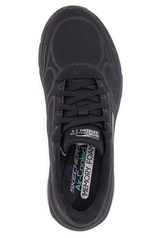 Skechers Classic Fitness Schwarze Turnschuhe