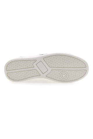 Coveri Star laminierte weiße Turnschuhe