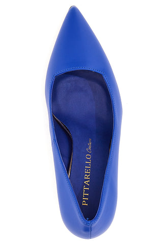 Décolleté con tacco a Rocchetto Pittarello Couture 125 Blu