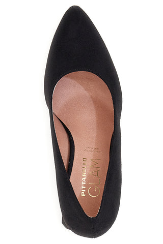 Schwarze spitze Pumps Pittarello Glam 3701