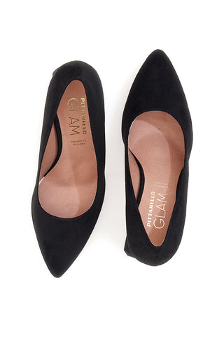 Schwarze spitze Pumps Pittarello Glam 3701